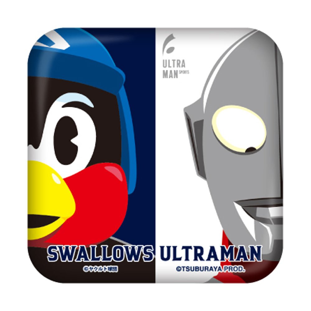 ULTRAMAN ウルトラマン (シリーズ 60周年 ) - ウルトラマン2024×東京ヤクルトスワローズコラボ / コントラスト / バッジ - PGS